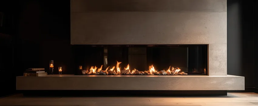 Gas Fireplace Ember Bed Design Services in El Paso de Robles (Paso Robles), California